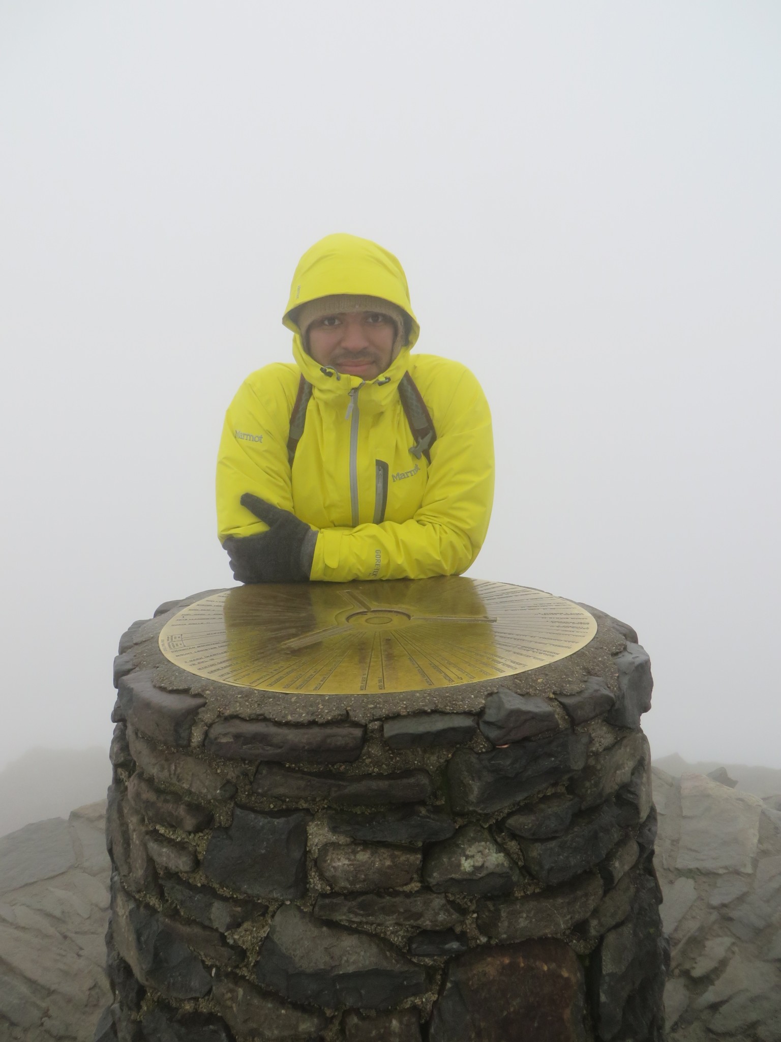 The view from Mt. Snowden in Wales